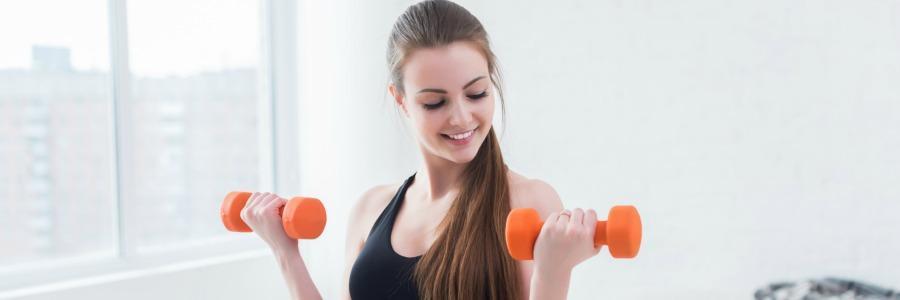 5 ways to tone up with dumbbells